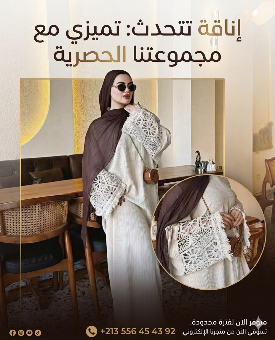 🛍️ اكتشفي أحدث صيحات العبايات