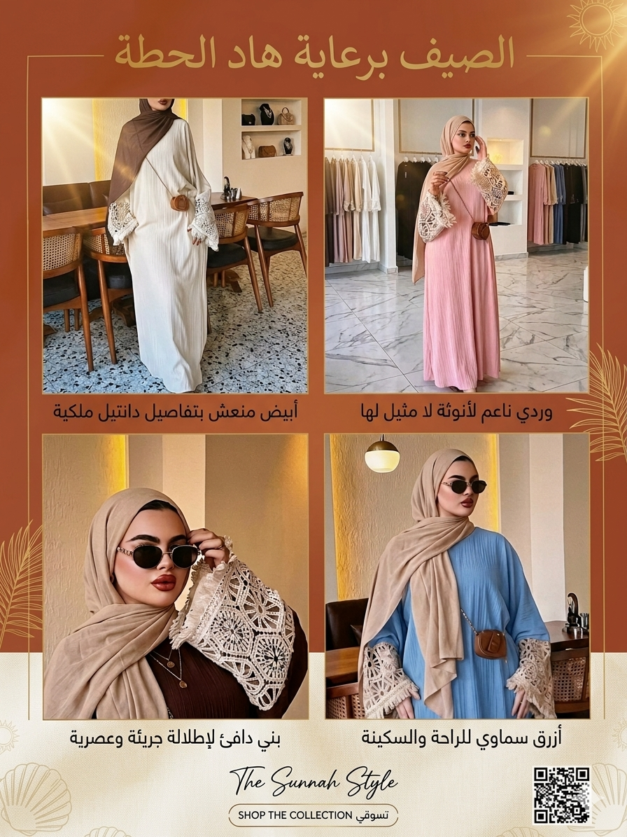 👑 عباية ملكية بتصميم أنثوي جذاب